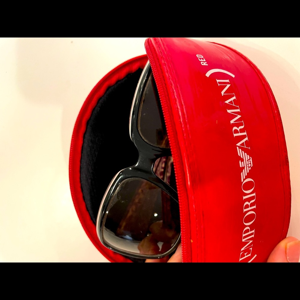 Giorgio Armani Sunglasses Brown pre-owned